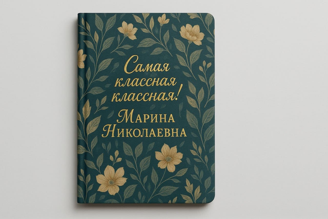 Блокнот именной (с печатью имени)