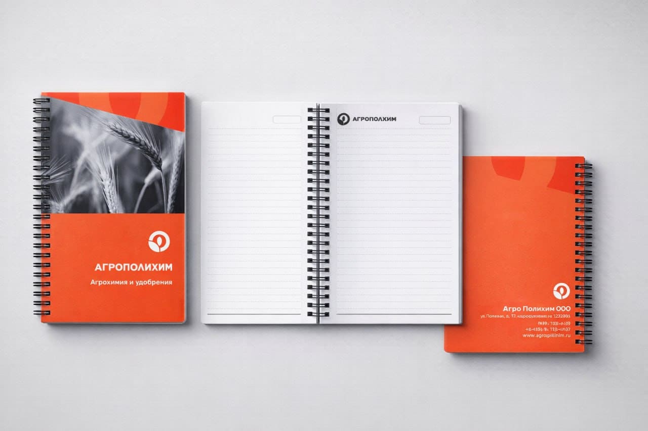 Блокнот на пружине Агрополихим