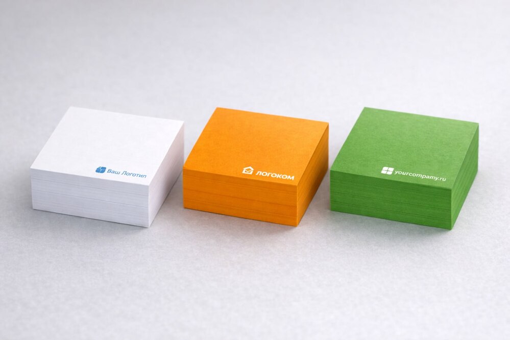 кубарики с логотипом