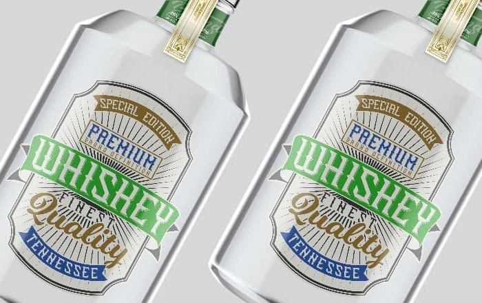 этикетки оригинальной формы