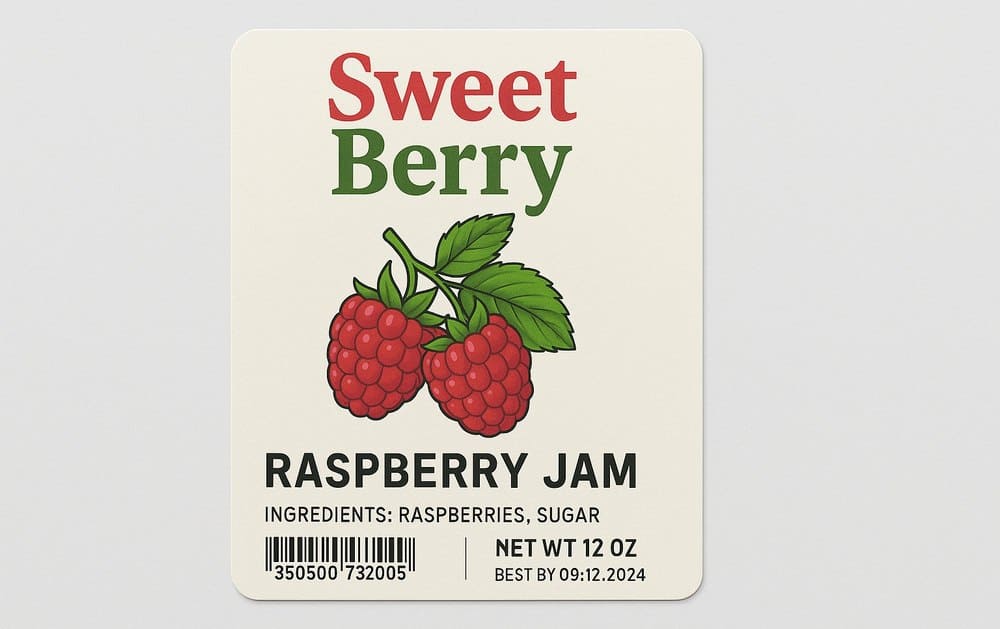 термотрансферные этикетки