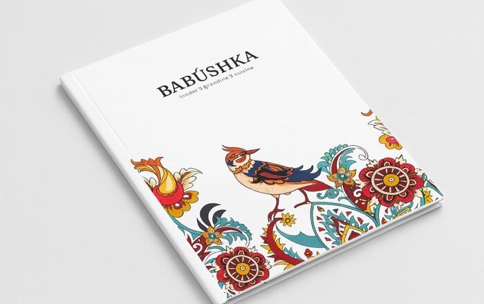 Меню для ресторана Babushka