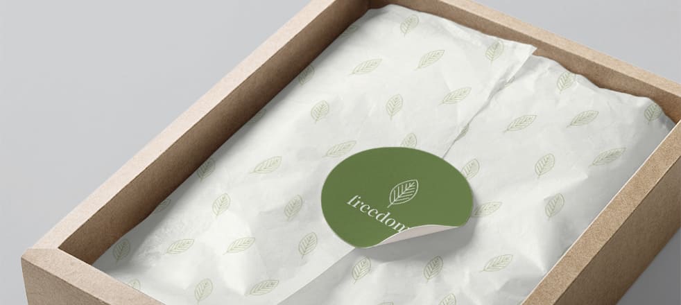 Упаковка с логотипом