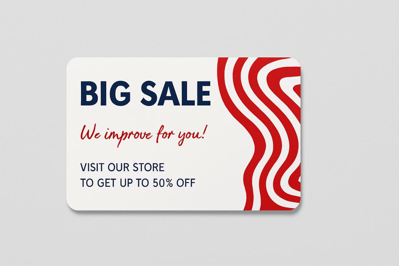 Визитка Big Sale