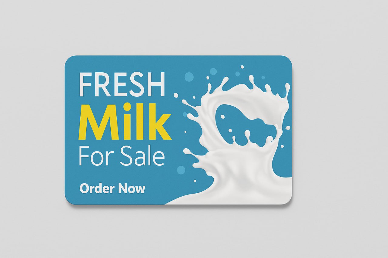 Визитка Fresh Milk