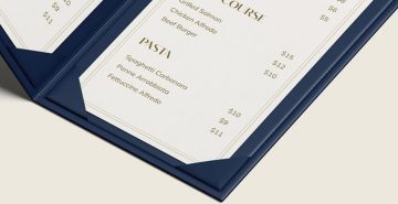 Как разработать меню кафе или ресторана
