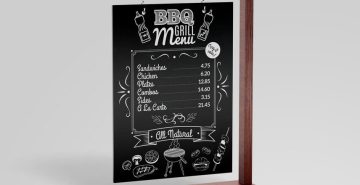 Виды меню для ресторанов и кафе