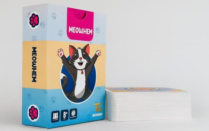 Карты и упаковка для них Meowhem