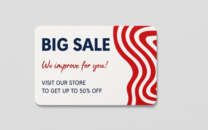 Визитка Big Sale