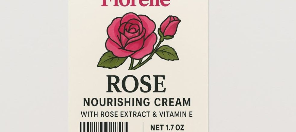 Термотрансферная этикетка florelle